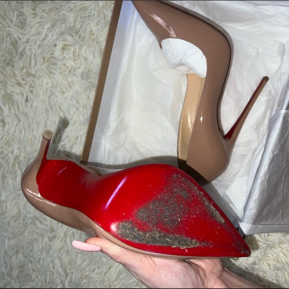 So Kate Christian Louboutin beige - Picture 10 of 11